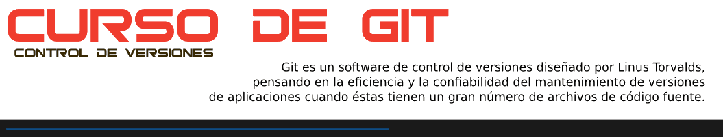 Curso de control de versiones con GIT